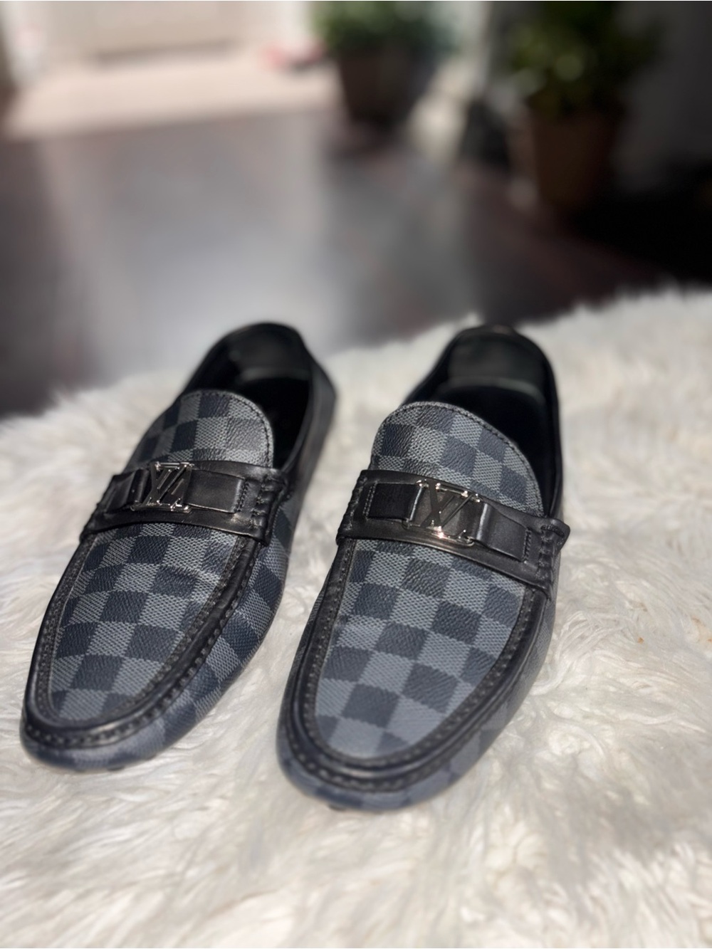 Men's authentic Louis Vuitton loafers